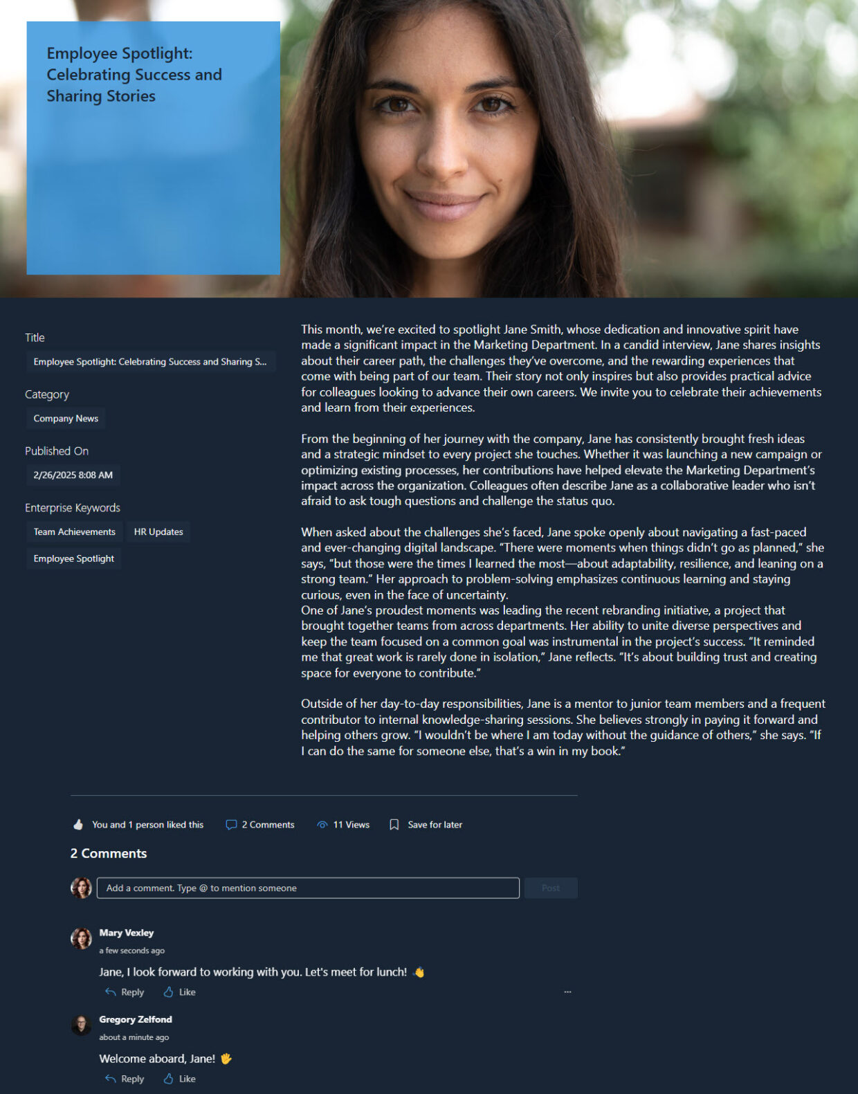 Company Blog - SharePoint | LookBook 365