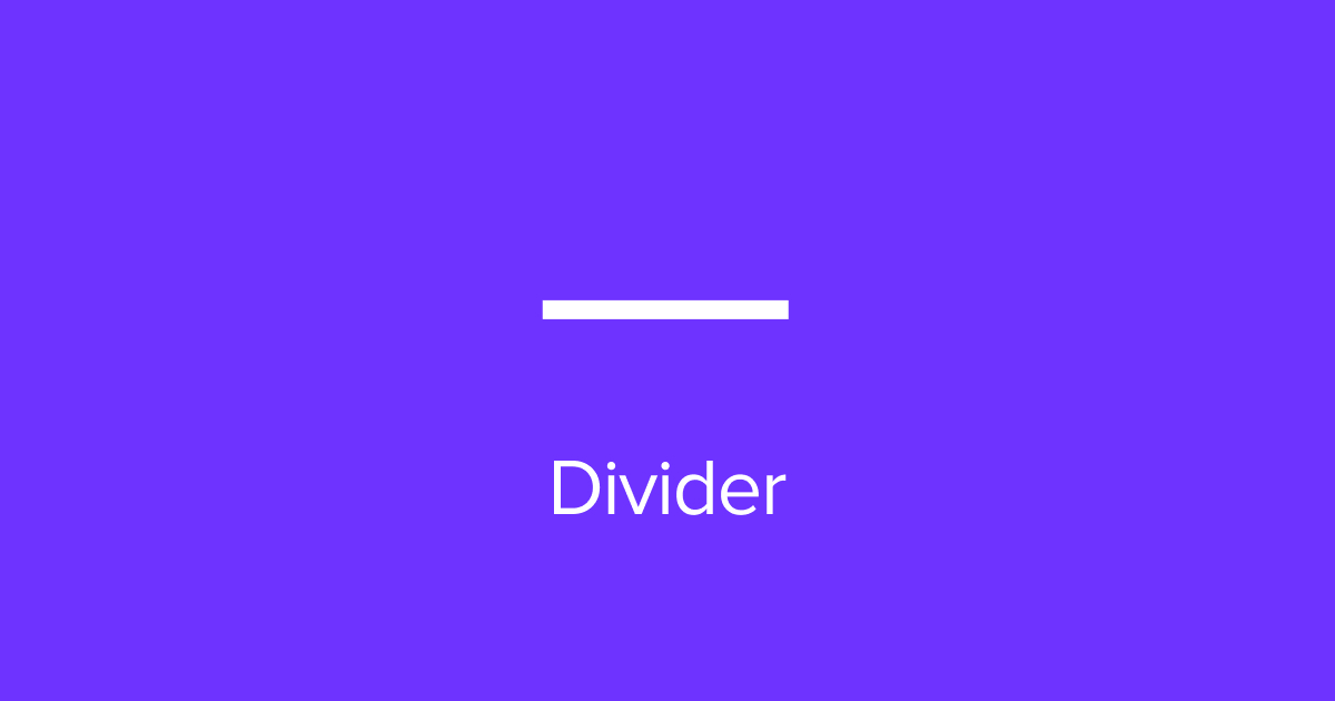 Divider Web Part in SharePoint | LookBook 365