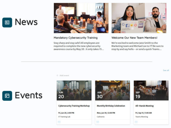Divider Web Part in SharePoint | LookBook 365