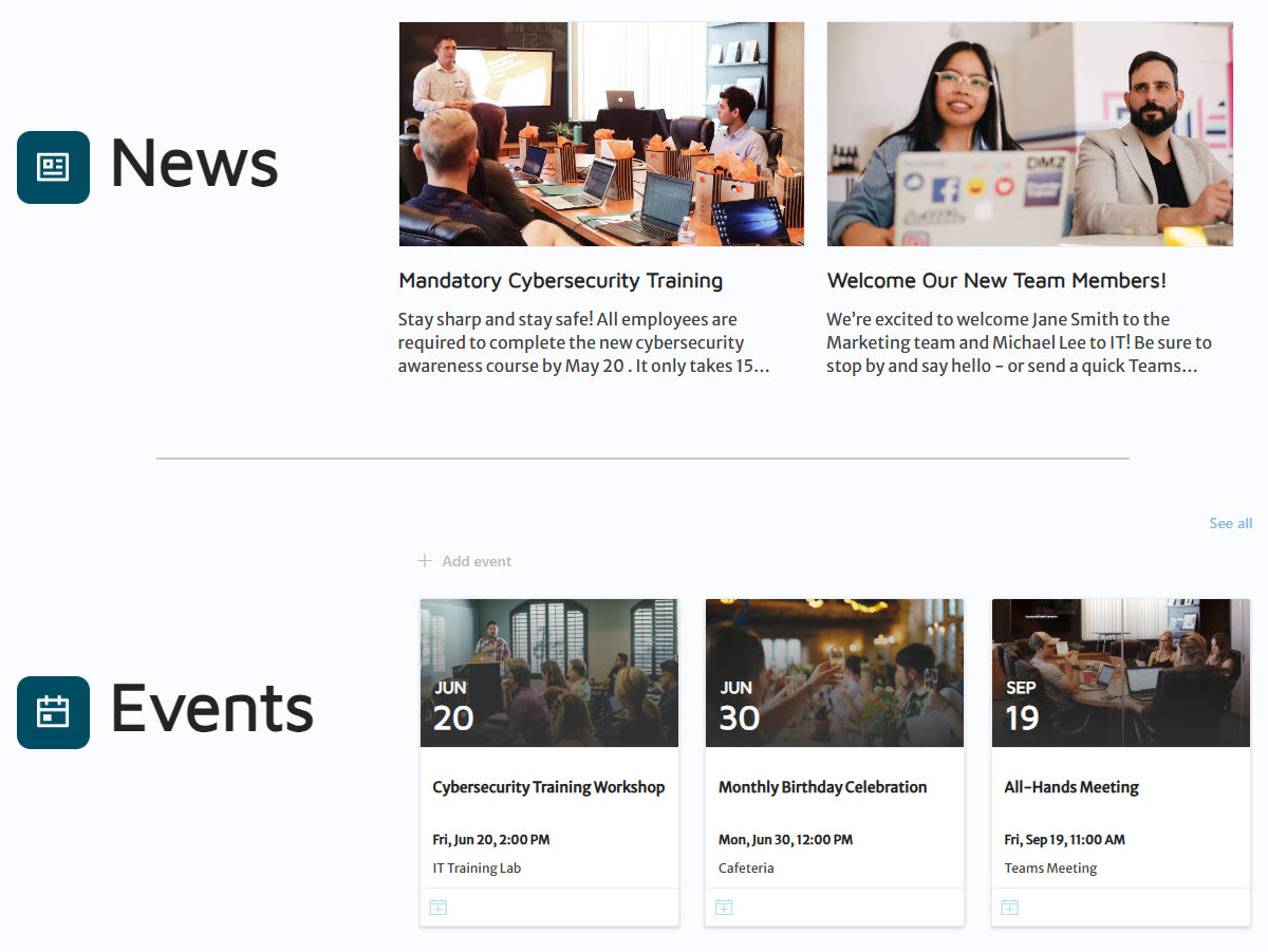 Divider Web Part Example