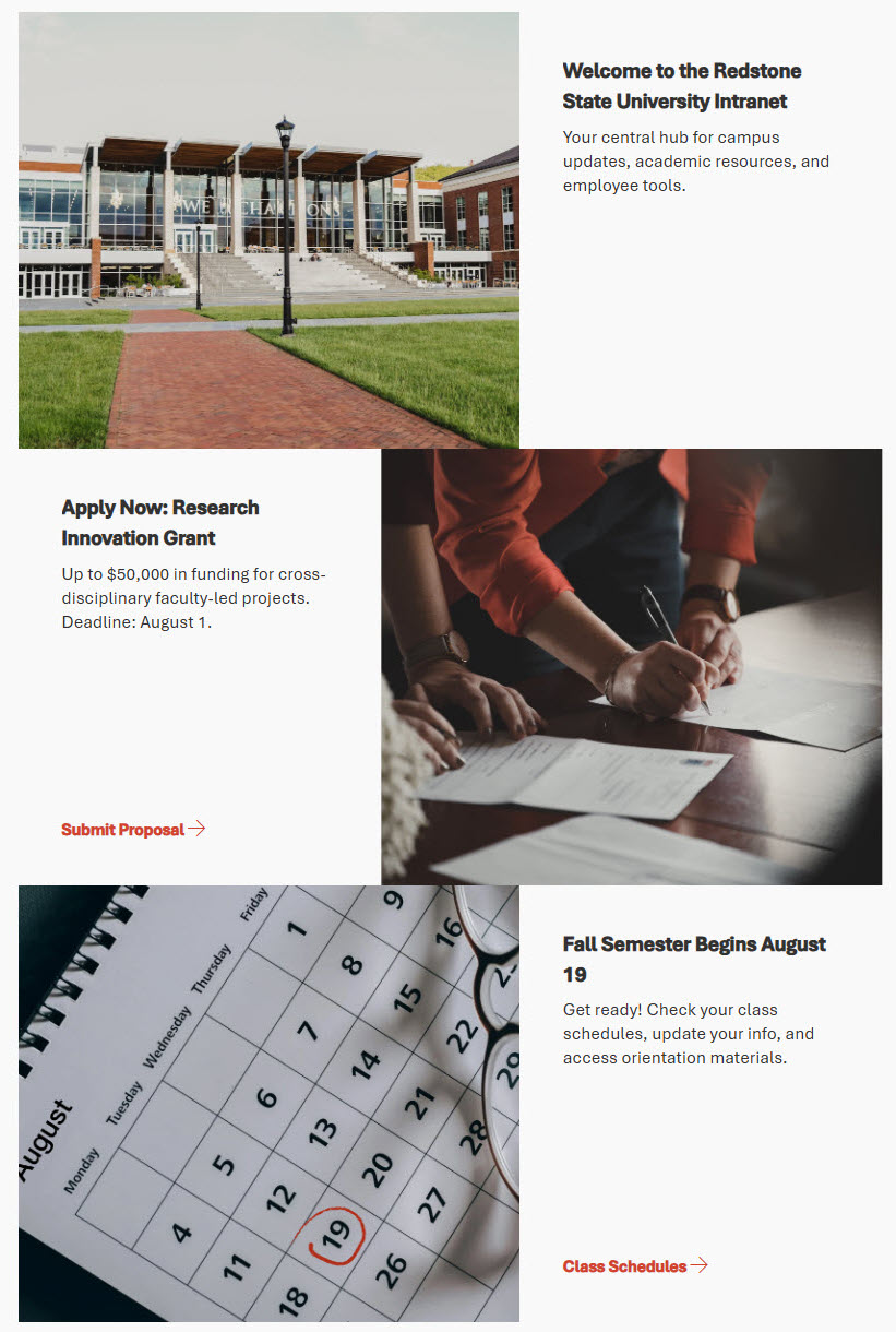 Hero Web Part Layers Layout