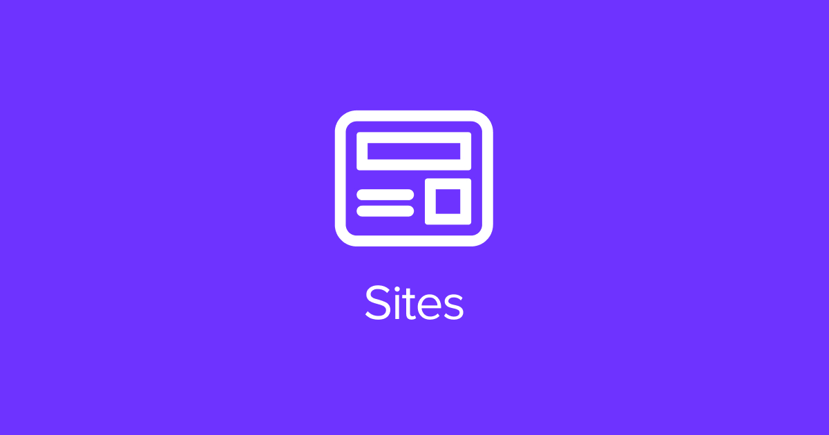 Sites Web Part in SharePoint | LookBook 365