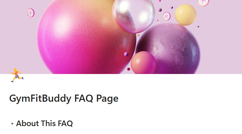 FAQ Loop Page Header