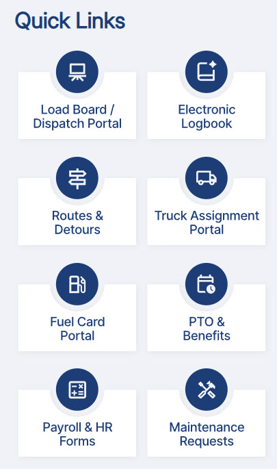 Transportation Intranet Quick Links