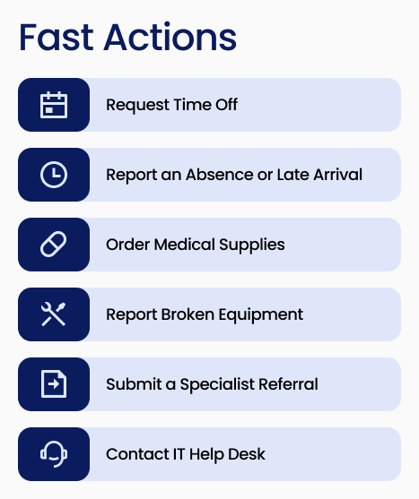 Dental Group Intranet Important Links