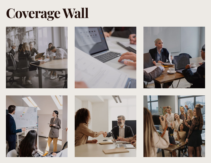 Public Relations Agency Intranet Image Gallery
