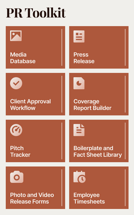 Public Relations Agency Intranet PR Toolkit Links