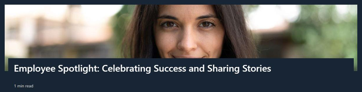 SharePoint Banner web part in the Overlap layout
