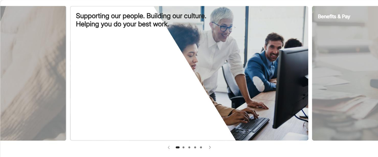SharePoint Hero web part slide using the Diagonal split style