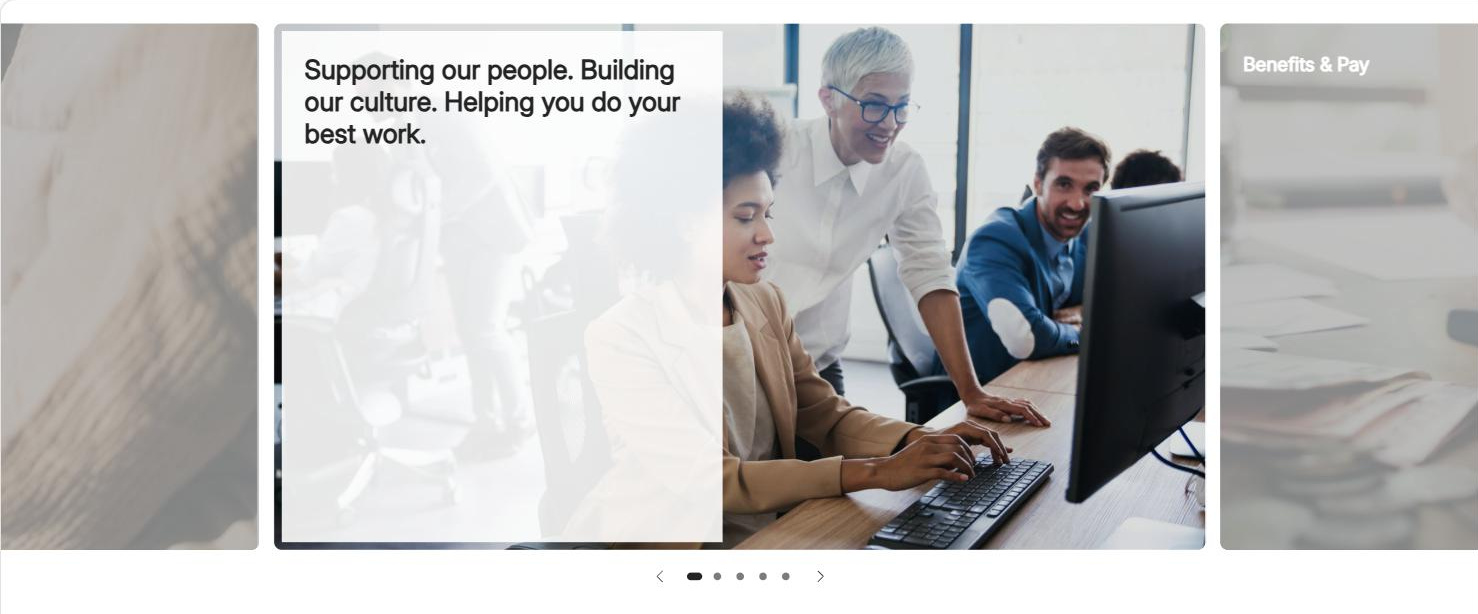 SharePoint Hero web part slide using the Text block style