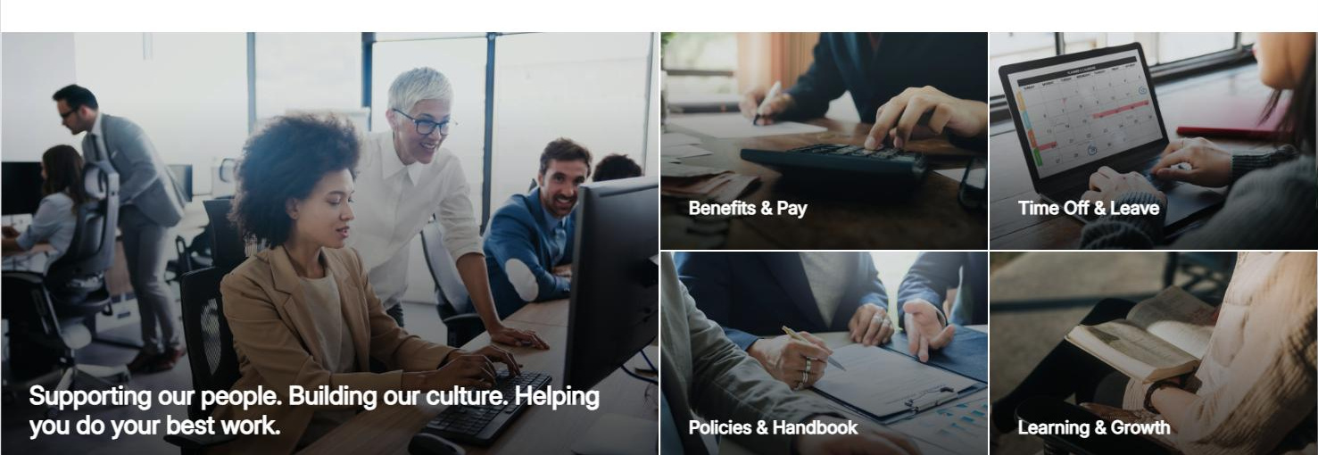 SharePoint Hero web part in the Tiles layout