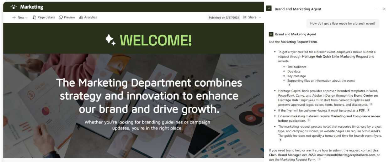 Brand and Marketing Agent Marketing Site