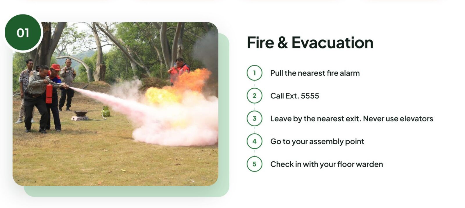 Emergency Procedures Fire and Evacuation Scenario