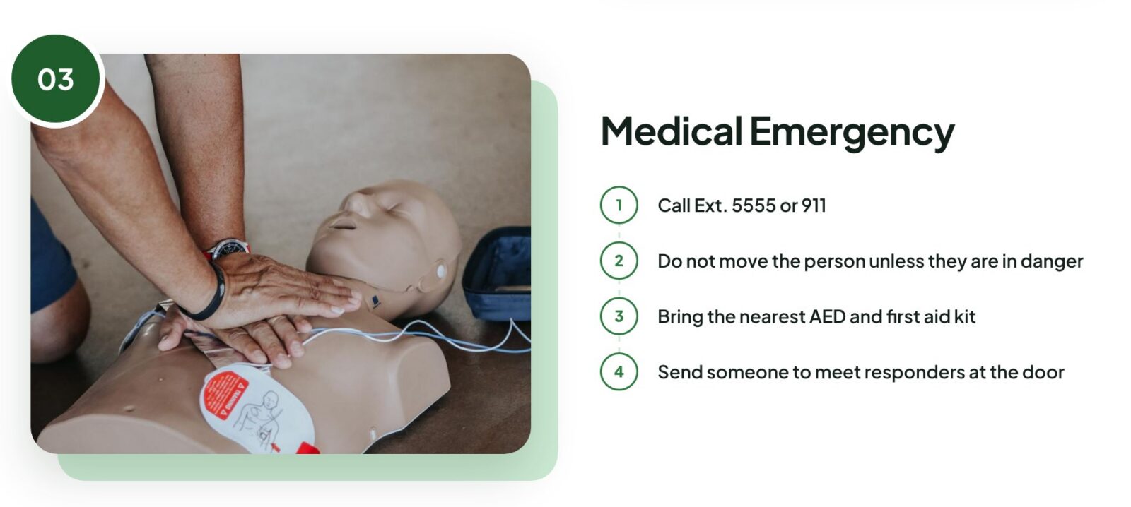 Emergency Procedures Medical Emergency Scenario