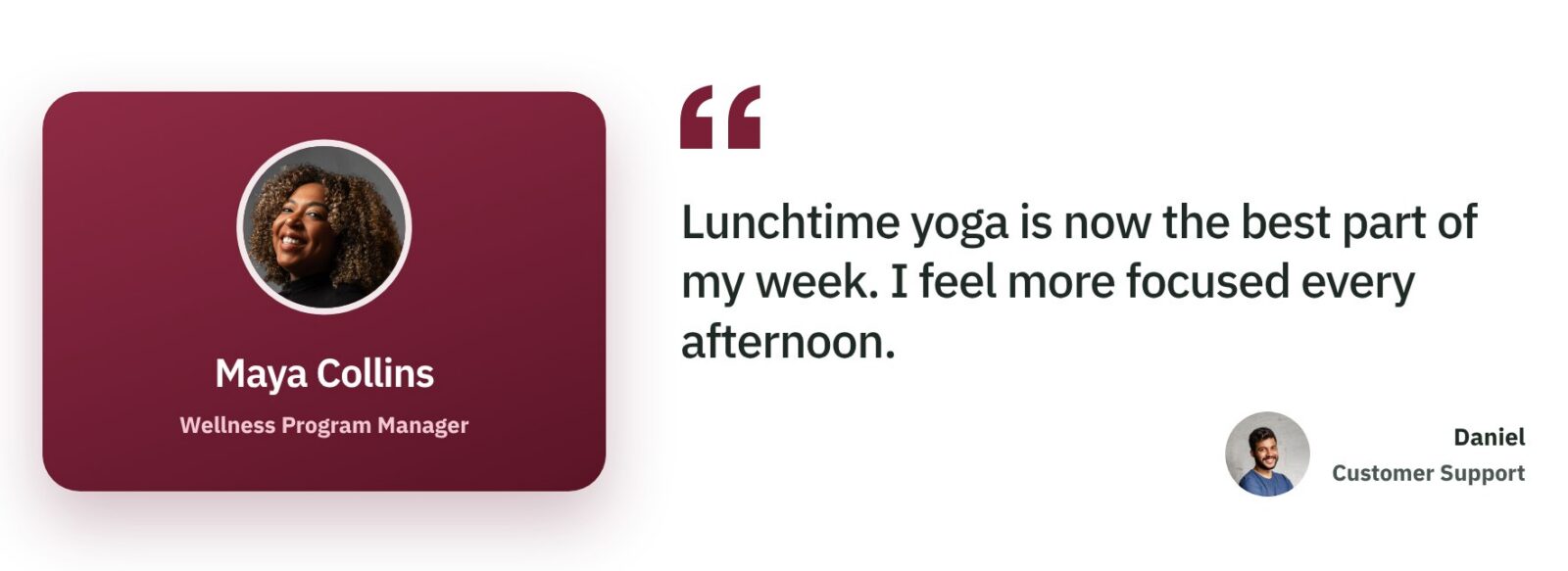 Employee Wellness Contact and Quote