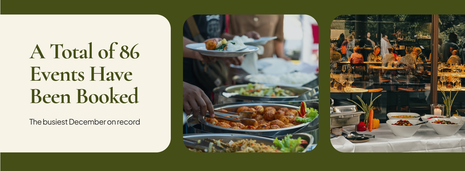 Event and Catering Company Intranet Hero