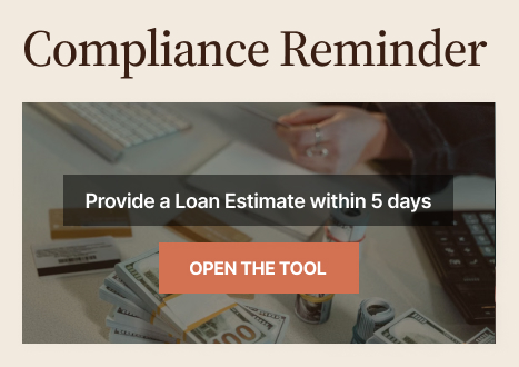 Mortgage Lender Intranet Call to Action