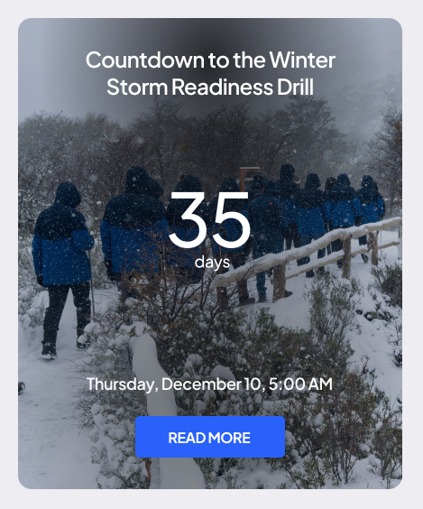 Telecom Provider Intranet Countdown Timer