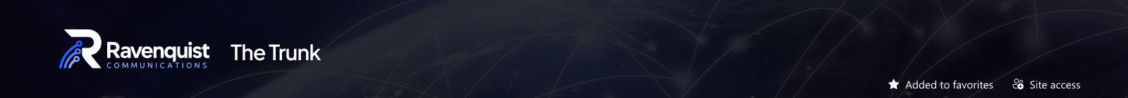 Telecom Provider Intranet Header